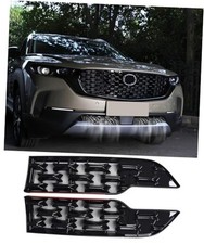 for Mazda CX50 2023-2025 Gen 2 Front Grille Inserts with With Mesh Gloss Black