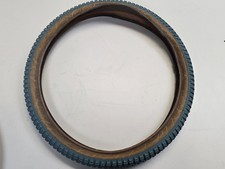 IRC BMX Racer Tire 20 x 1.75" Blue VTG Old School BMX Patterson GT Mongoose JMC