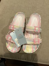 Cat Jack Shoes Girls Double Buckle Slides Sandals EVA Pool Summer