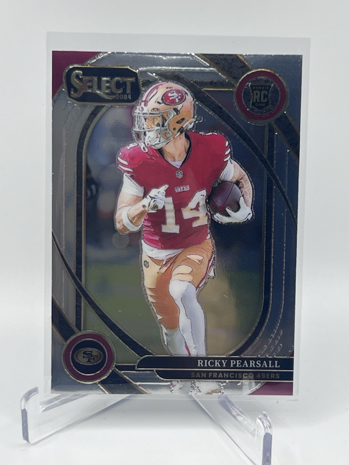 2024 Panini Select - Premier Level Ricky Pearsall #173 Silver Prizm (RC)