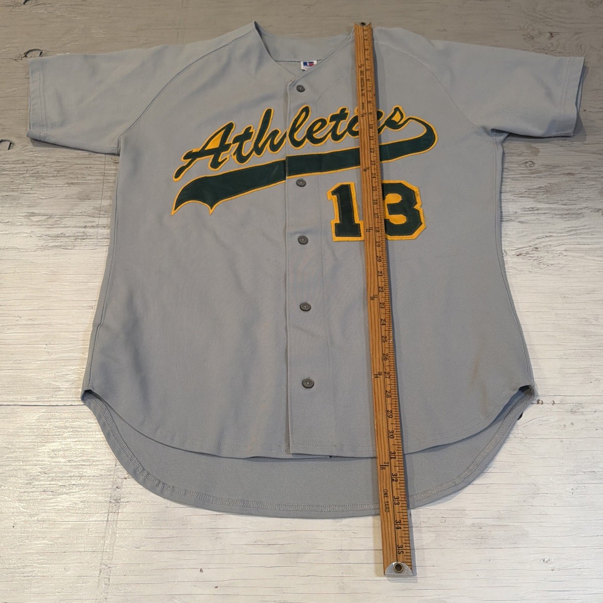 Vintage 90s Rawlings MLB Oakland Athletics Felix Jose #13 Baseball