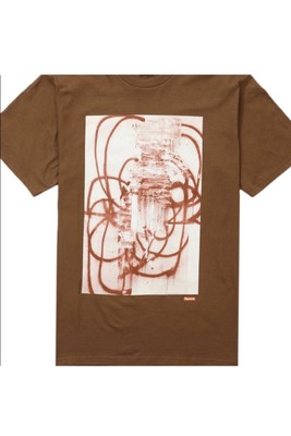 Supreme Christopher Wool 2001 Brown Tshirt Size Medium