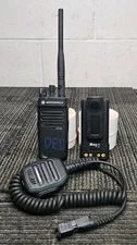 Motorola AAH02JDC9VA1AN XPR 3300e Two Way Radio Walkie Talkie w Antenna & Mic