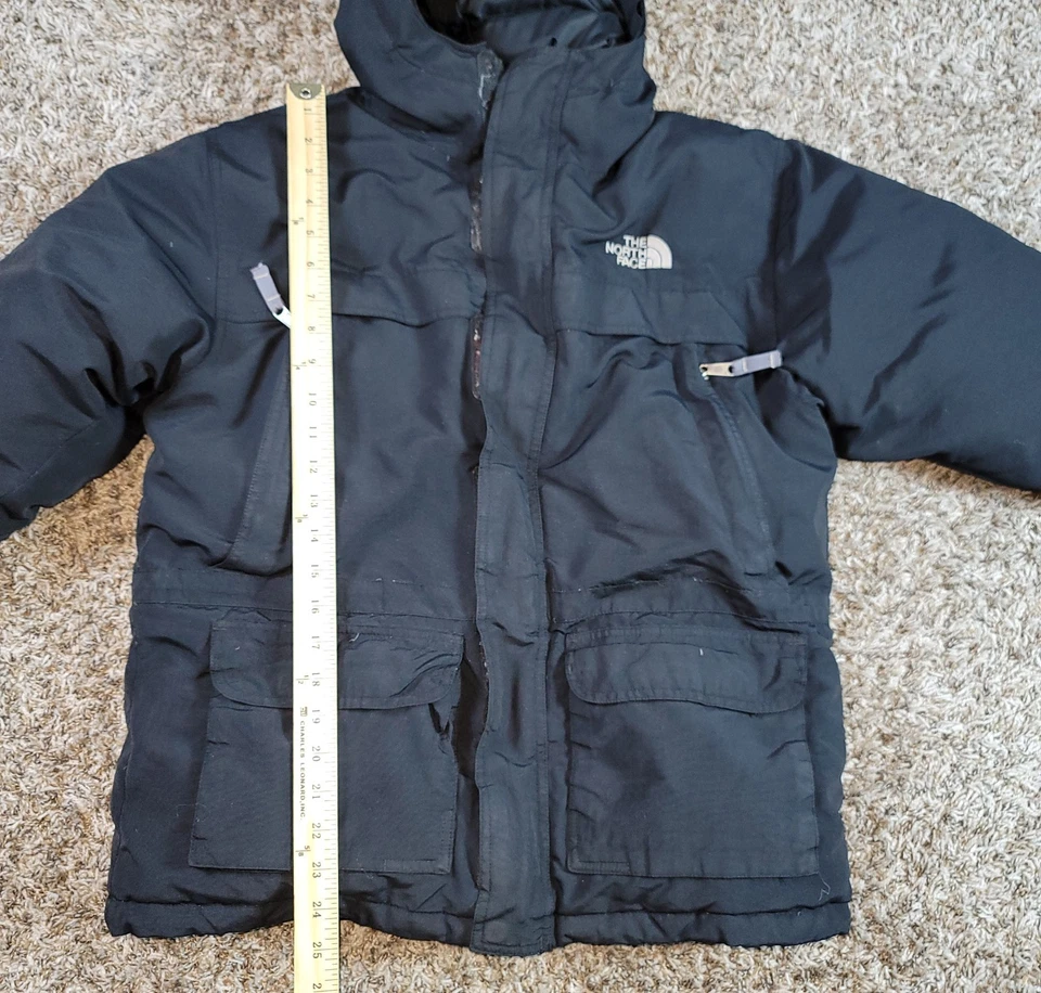 The North Face Jacket Mens McMurdo Goose Down Parka Black Size Large - Image 4 of 4