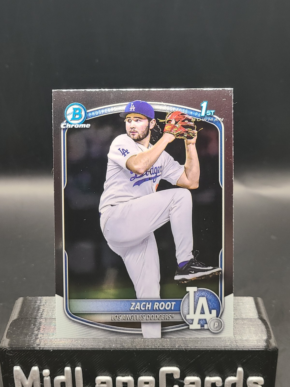 2025 Bowman Draft Chrome - #BDC-22 Zach Root Dodgers 1st Bowman