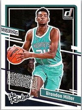 2023-24 NBA Panini Donruss - The Rookies #3 Brandon Miller (RC)  red back