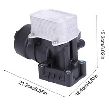 Ölfiltergehäuse Ölfilter Gehäuse für Audi Seat Skoda VW 03L115389B