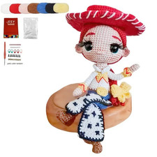 Learn to Crochet Kit for Beginners All Materials Inc New Sealed Toy Story Jesse