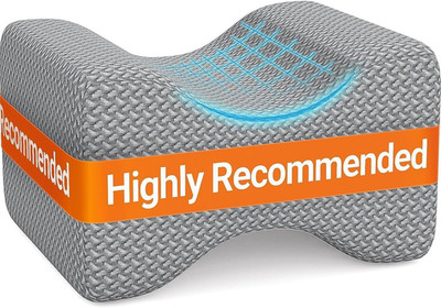Memory Foam Knee Pillow, Knee Pillow for Side Sleepers, Leg Pillows for Sleeping
