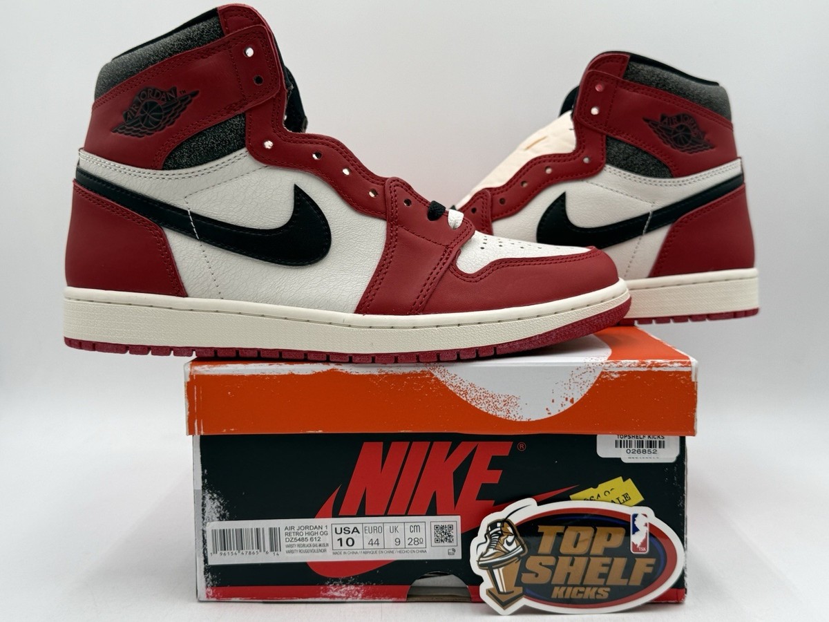 Jordan Lost and found size 10 DS Jordan 1 Retro High OG  main image 3
