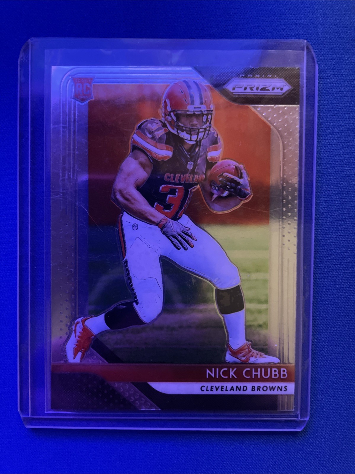2018 Panini Prizm - Rookie Nick Chubb #213 (RC)