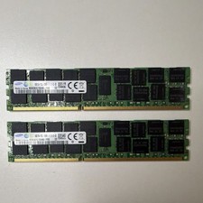 Samsung 32GB 2x16GB DDR3 DIMM PC3L-12800R ECC Registered 240-Pin RAM