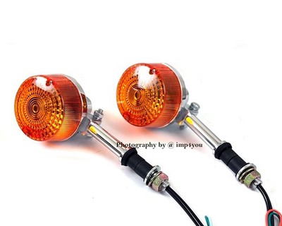 2X Rear turn signal Winker with stems for 82 83 85 Honda Nighthawk 450 CB450SC