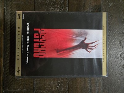 PSYCHO (DVD 1998) VGC - COLLECTOR'S EDITION - RATED R - WIDESCREEN - HORROR