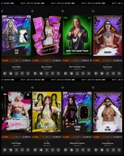Topps WWE SLAM *DIGITAL* - Splendor x8 Iconics Alexa Danhausen Iyo Trick Vaquer