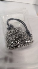Chainmail DnD Dice Bag Pouch Drawstring Medieval RPG Playing Renaissance LARP