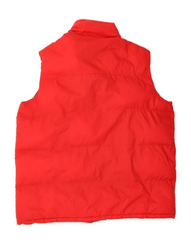 CAT Mens Padded Gilet UK 44 2XL Red Nylon TG06 - Picture 2 of 4