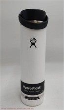 Hydro Flask 24oz Wide Mouth Flex Straw Bottle - White READ DESCRIPTION