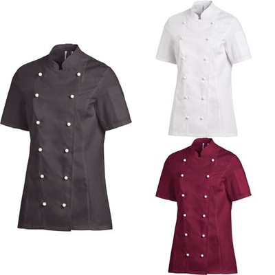 Leiber Damen Kochjacke Jacke Gastronomiekleidung Berufsbekleidung Bäckerjacke
