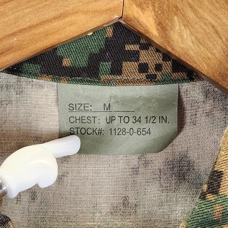 Rothco BDU Shirt Jacket Boys Medium Digital Camo Camouflage Military Tactical - Image 3 of 4