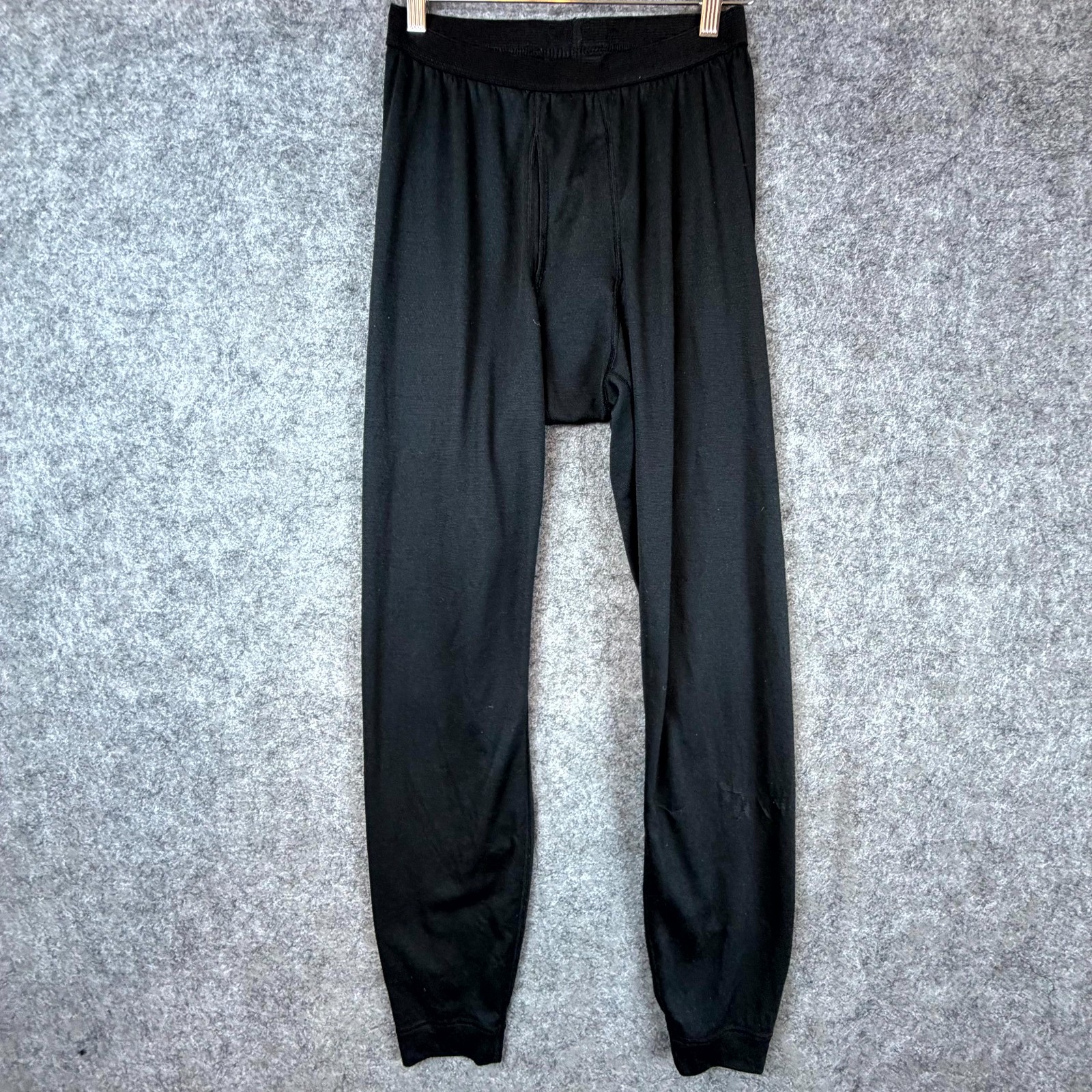 Vintage Patagonia Capilene Base Layer Thermal Pants Mens Medium Black Mid Rise