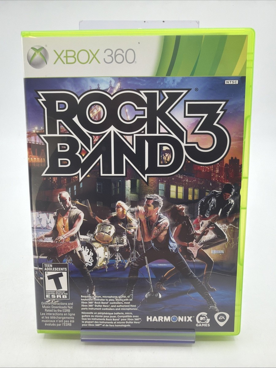 Rock Band 3 (Microsoft Xbox 360) Complete w/Manual | eBay