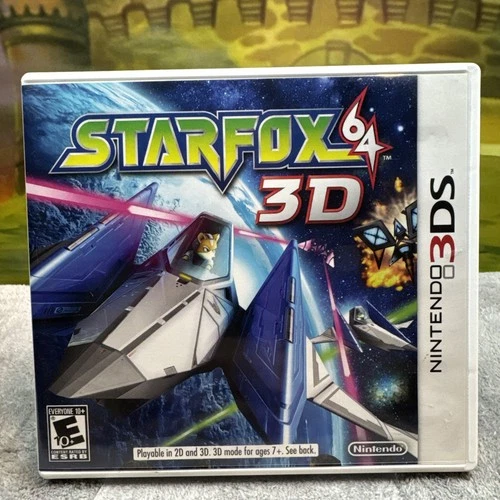 Star Fox 64 3D Nintendo 3DS Complete in Box Tested & Working