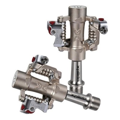 Xpedo Pedal Clipless M-FORCE 8 TI silber, 9/16'', doppelseitig, XMF08TTl