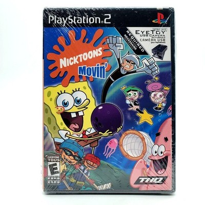 Nicktoons Movin' PS2 NEW Sony PlayStation 2 2004