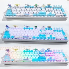 Cinnamoroll Bluetooth Mechanical Keyboard 108 Key RGB Cute Keyboard for Girls