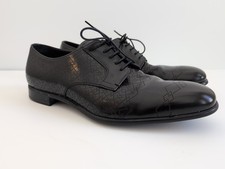 Prada Dress Shoes Men 8 Laser Cut 