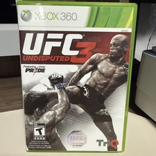UFC Undisputed 3 (Microsoft Xbox 360) Complete - Like New