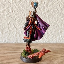 Warhammer Lumineth Realm Lords - Painted High Elves Mage - BoxedUp (470-2)