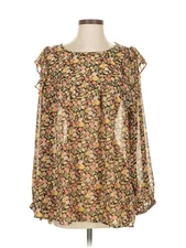 GiGio Women Gold Sleeveless Blouse S