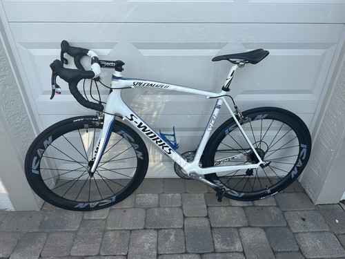 Specialized S-Works Carbon Road Bike 56cm Red SRAM Components Carbon Wheels