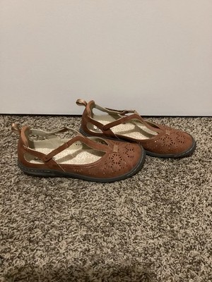 JBU by Jambu Womens Sz 10M Daffodil Brown Shimmer Podiatrist Accepted Shoes NEW