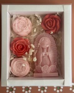 Virgen De Guadalupe Candle
