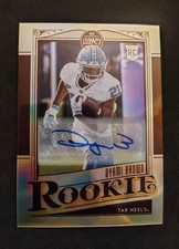 2021 Panini Legacy Football Rookies Premium Penmanship Silver Dyami Brown 