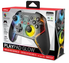 Nyko PlayPad Glow - LED Wireless RGB Controller for Nintendo Switch 2, PC & more