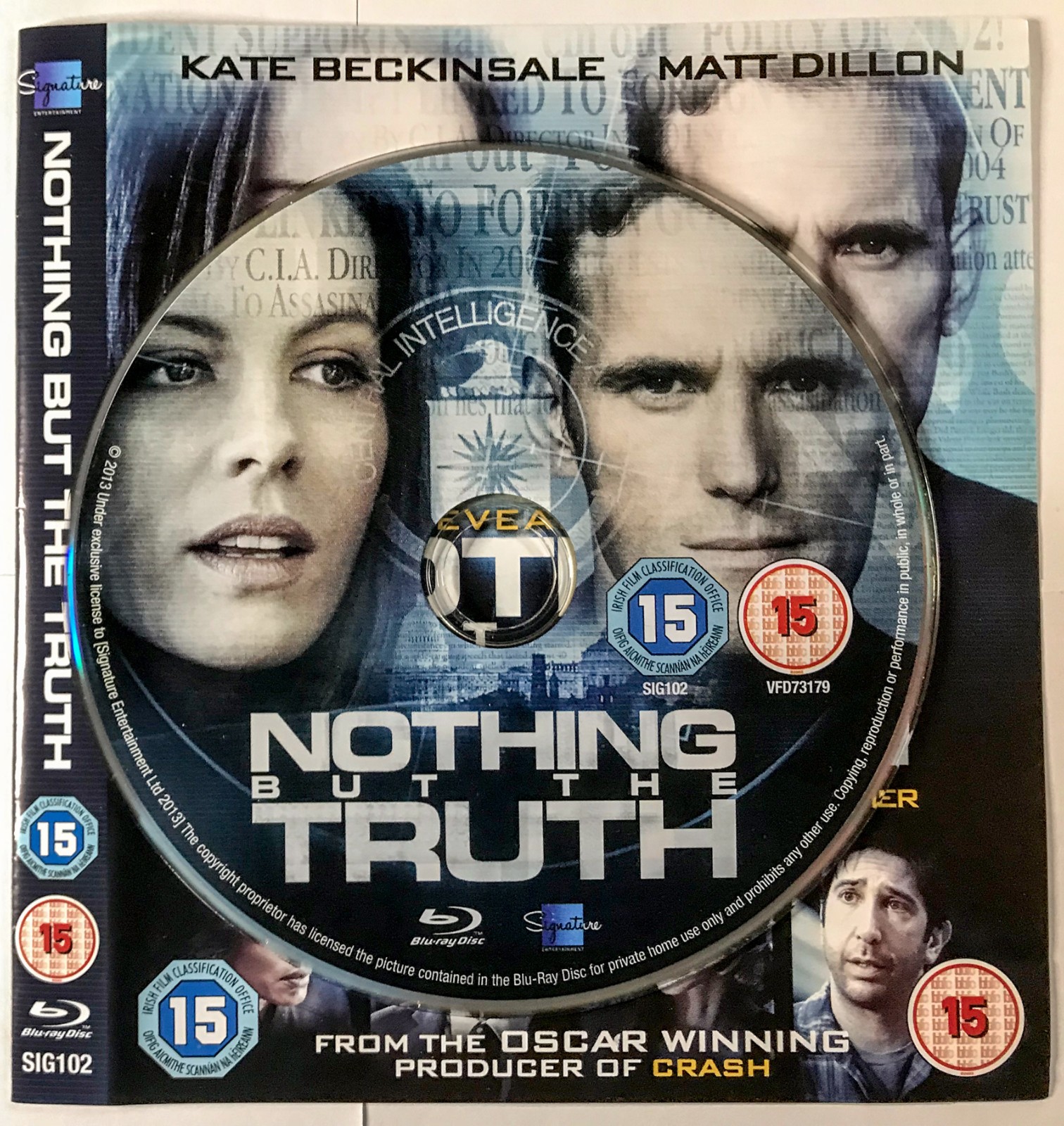 Nothing But The Truth (2013) [BLU-RAY disc in A+ condition] FREEPOST *NO CASE