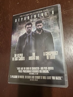 Department Q Trilogy 3 MOVIE SET DVD, VERY GOOD, AUTHENTIC, TESTED, SEE PICS 