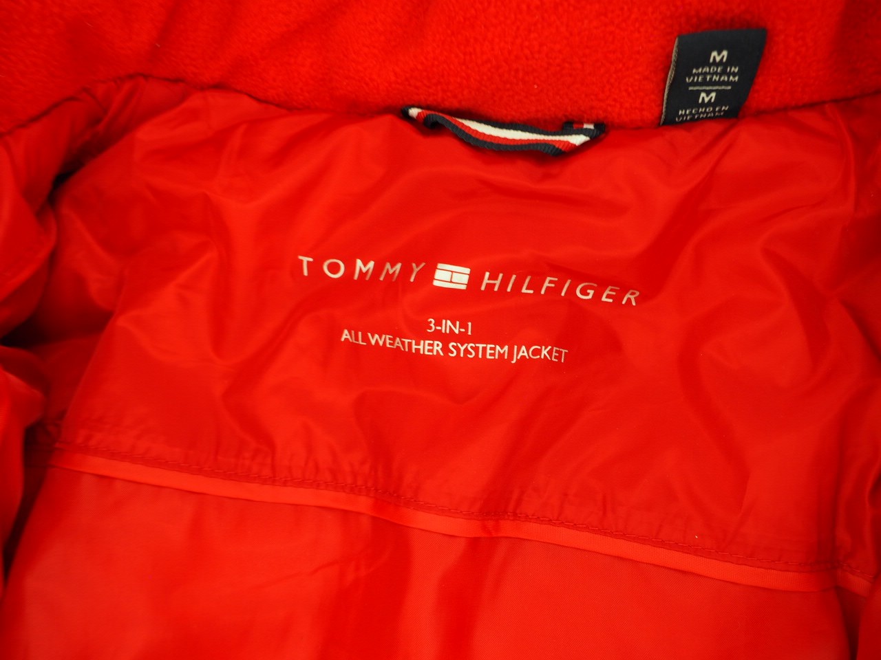 Tommy Hilfiger Women's 3-in-1 All Weather Winter Jacket Size Medium Navy Blue  thumbnail 9