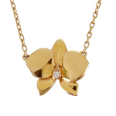 Cartier Caresse d'Orchidee Par Cartier CRB7015500 Rose gold Diamond Necklace