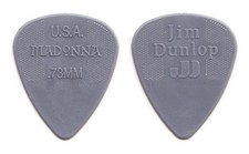 Madonna Signature Molded Dunlop Gray Guitar Pick - 2001 Drowned World Tour