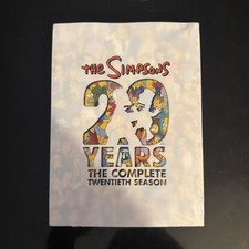 The Simpsons: the Complete Twentieth Season (DVD, 2008) for sale