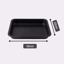 Image of Roasting Baking Oven Tray Extra Large Non-Stick Deep Pan Bakeware Cooking Dishes