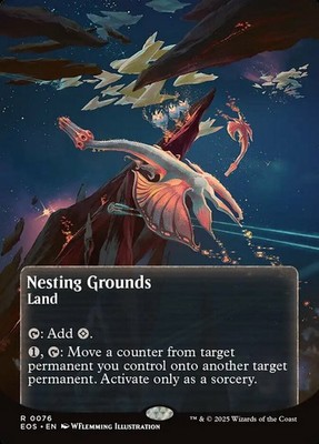 MTG I Nesting Grounds I Edge of Eternities I EOS 0076 I Extendet Art I NM I ENG