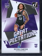 2024-25 Donruss #9 Devin Carter Great X-Pectations