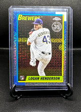 LOGAN HENDERSON 2025 Topps Update Silver Pack Gold Mojo RC /50 - PACK FRESH!