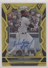 2022 Panini Chronicles Certified Auto Gold 6/10 Jose Abreu #45 Auto 0ui5